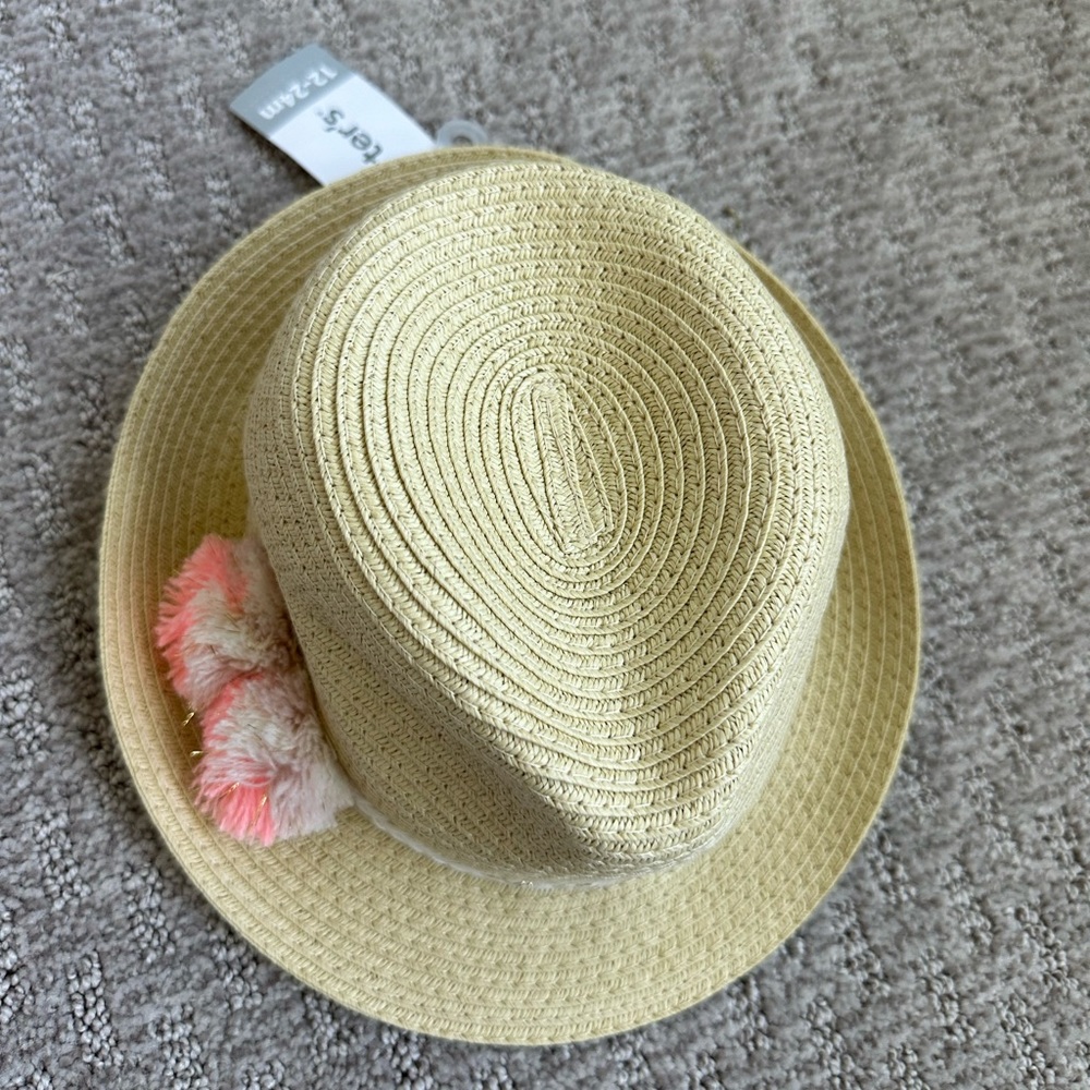 Carters 12-24 month Straw Hat
